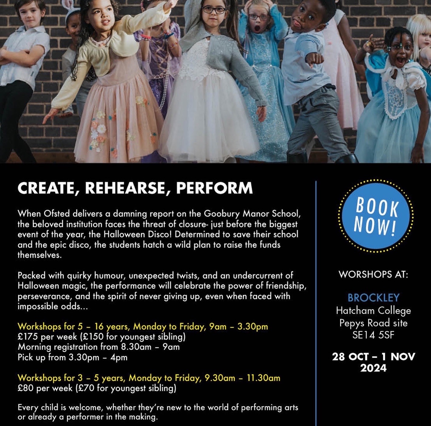 October-half-term-kids-halloween-activities-brockley-nunhead-se4-se14-south-east-london-near-me-social squares-show-sysnopsis